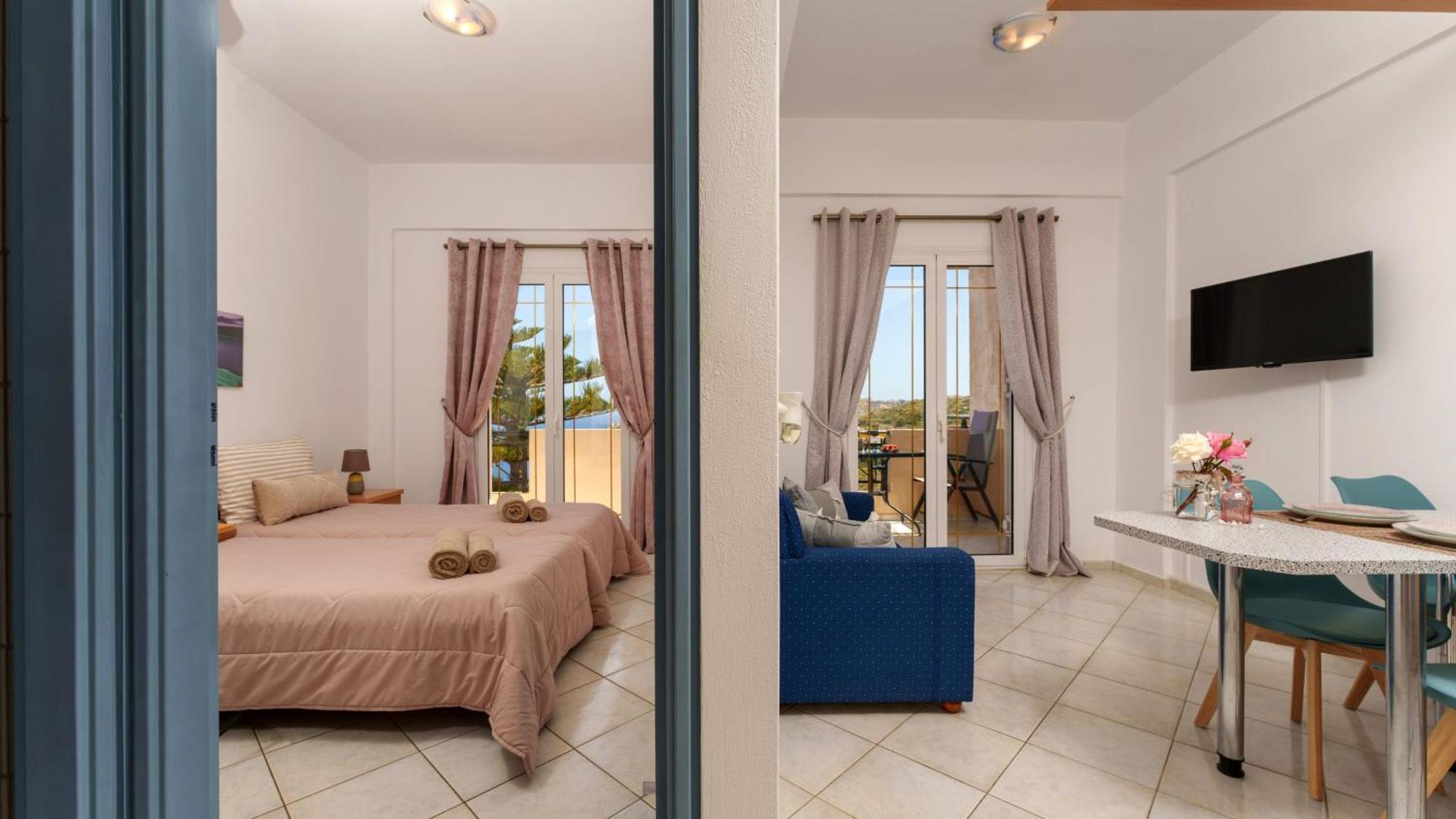 Fnk Apartments With Sea View Agia Pelagia Exterior foto
