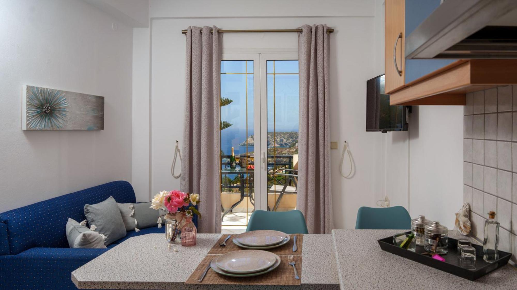 Fnk Apartments With Sea View Agia Pelagia Exterior foto